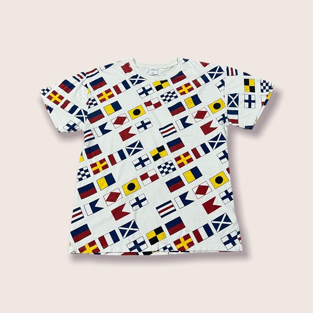 Nautical Flags All Ovwr Print UO T-Shirt